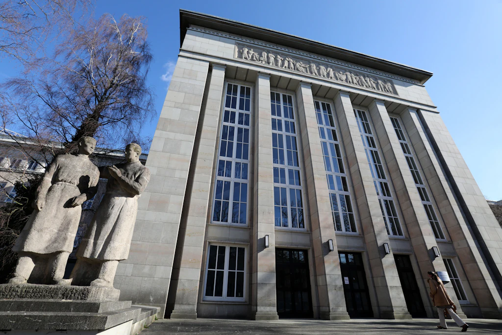Der Eingang zur Universitätsmedizin Rostock