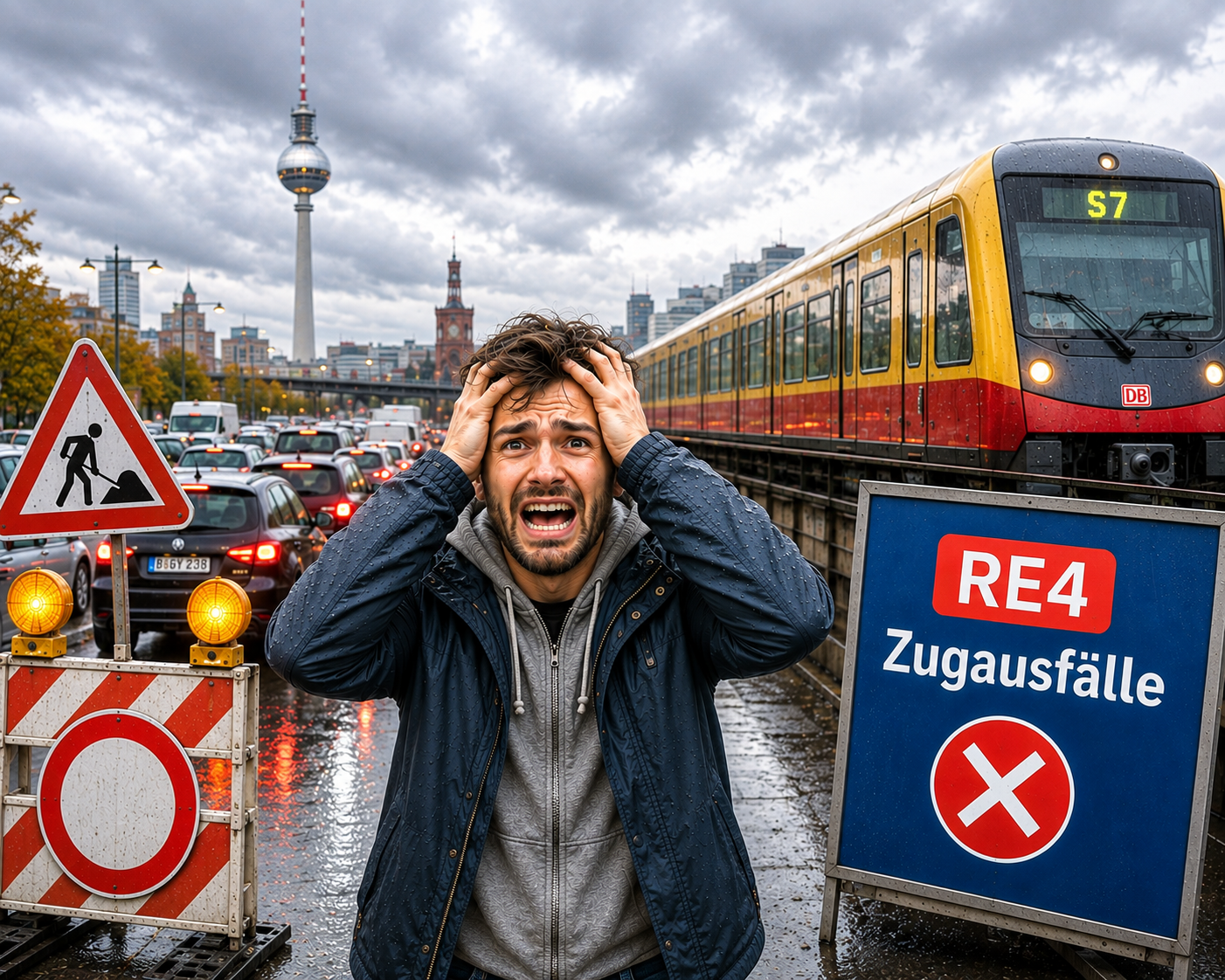 Stau, Sperrung, Zugausfälle! Hier trifft es Berliner am Donnerstag besonders hart