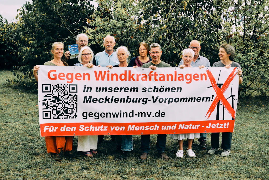 Gegenwind: Die Windkraftgegner in Mecklenburg-Vorpommern haben sich zu einem Netzwerk zusammengeschlossen.