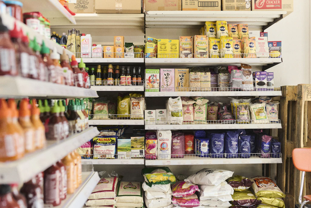 Der Asia-Markt in Prenzlauer Berg ist die Kulisse für den Social-Media-Auftritt.