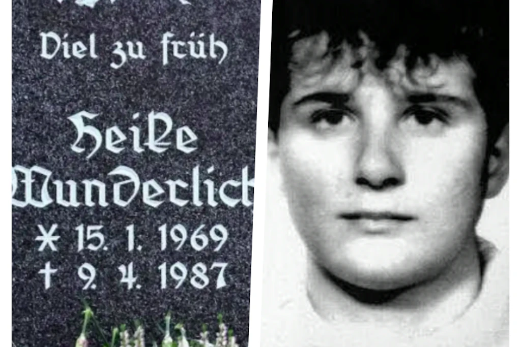 Das Grab von Heike Wunderlich. Die junge Frau wurde nur 18 Jahre alt.