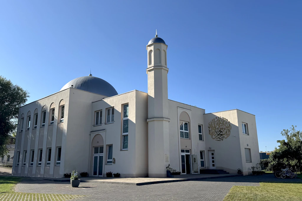 Blick auf die Khadija-Moschee in Berlin-Heinersdorf