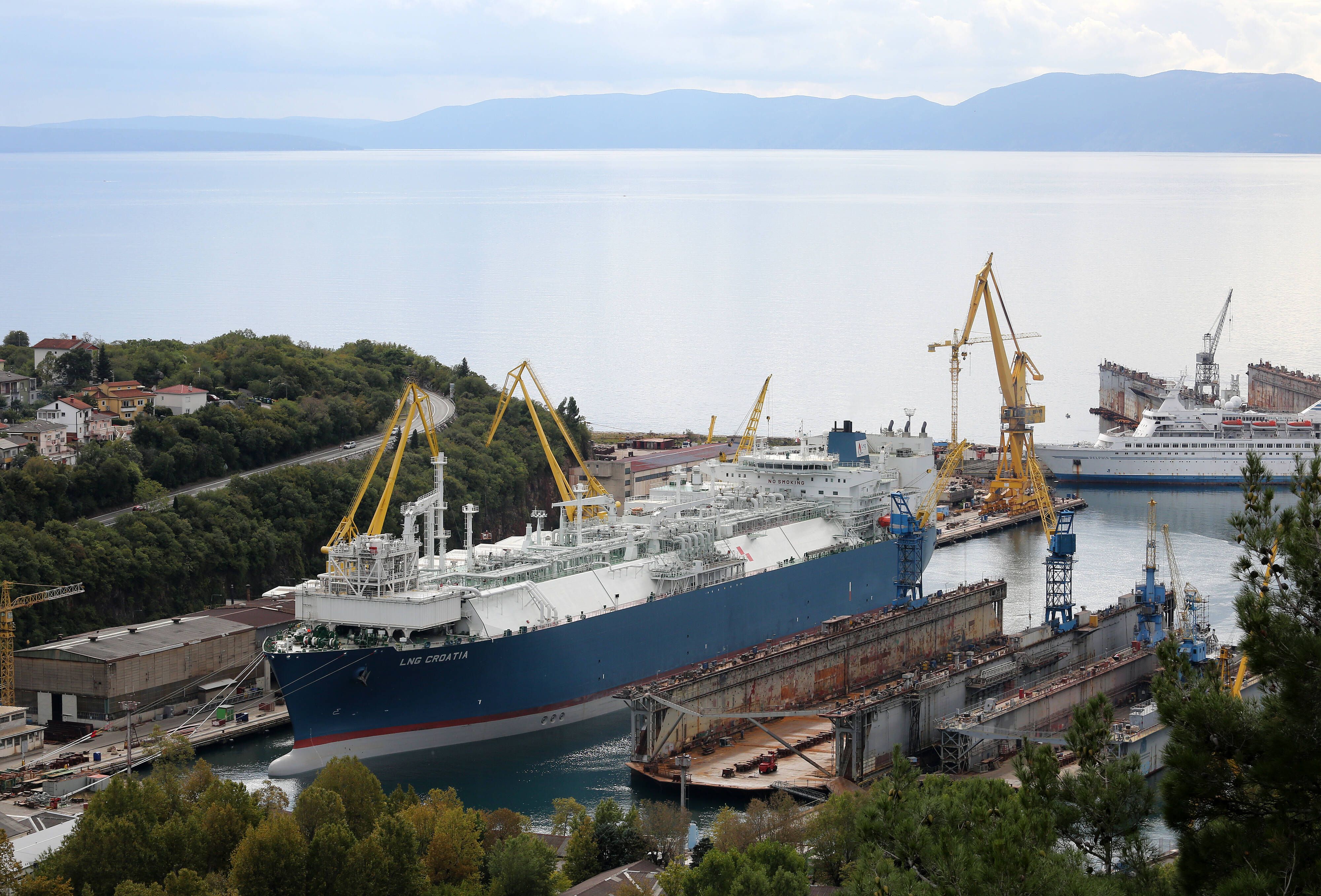 Russland-LNG für 1,9 Milliarden Euro transportiert: Tanker kehrt in EU-Werft zurück