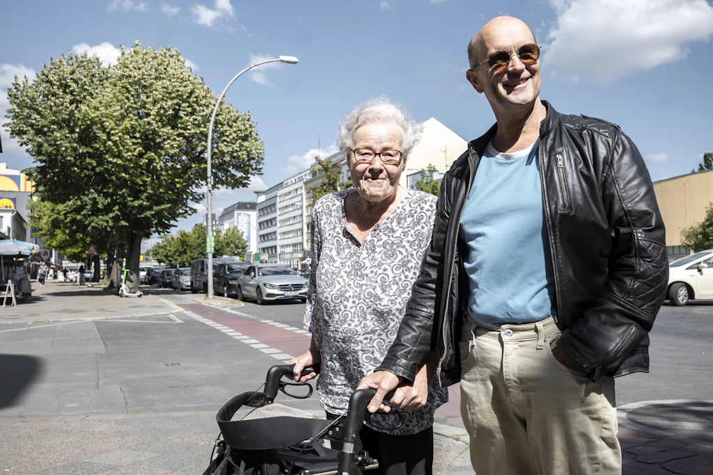 Keine Zugezogenen: Matis Karen und Peter Kinzel sind Urberliner.