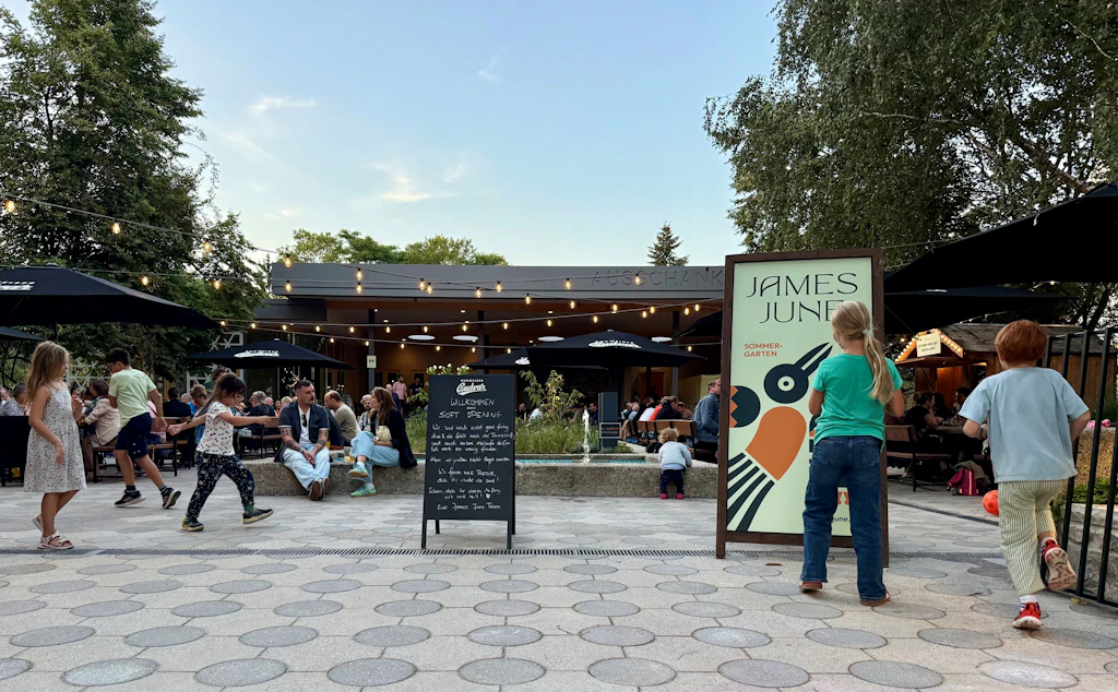 Die Geschichte eines Sommers: Der Biergarten James June sollte schon im Frühjahr eröffnen