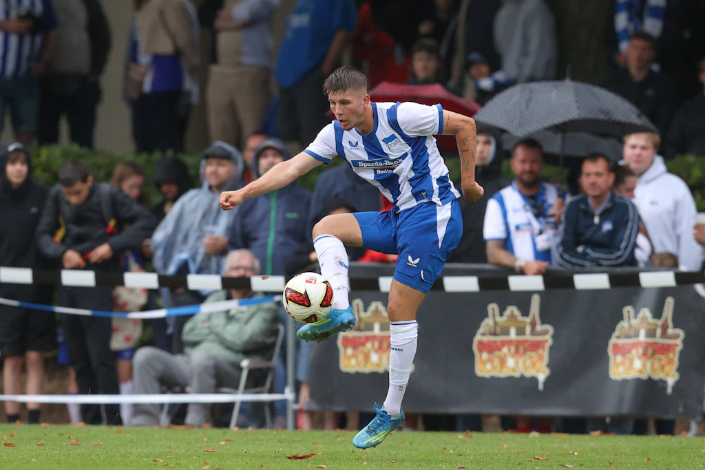 Gustav Christensen verlässt Hertha BSC. der Däne wechselt zum norwegischen Erstligisten Kristiansund BK.