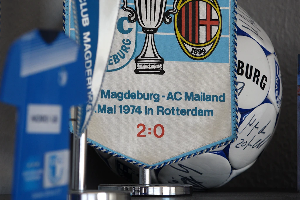 Das waren Zeiten: Am 8. Mai 1974 gewann der 1. FC Magdeburg das Finale des Europapokals der Pokalsieger mit 2:0 gegen den AC Mailand.