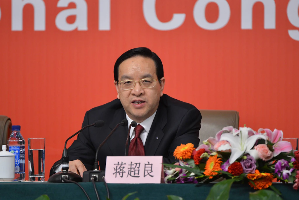 Jiang Chaoliang beim Parteitag der Kommunistischen Partei in Peking 2012. Damals leitete er die Agricultural Bank of China.