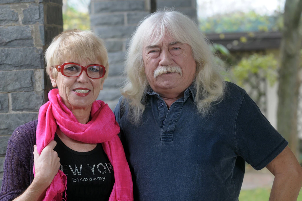 Reinhard Lakomy und Ehefrau Monika: Sie sorgte dafür, dass jetzt das verschollene Album ihres Mannes neu erscheint.
