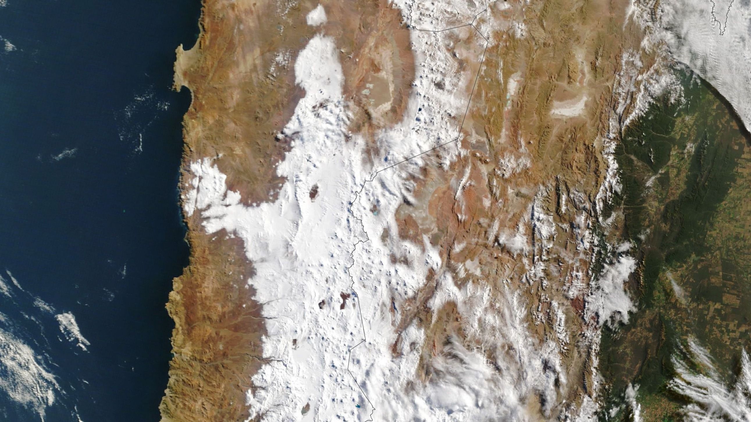 Schnee in der Atacama, der trockensten Wüste der Welt – dahinter steckt El Niño