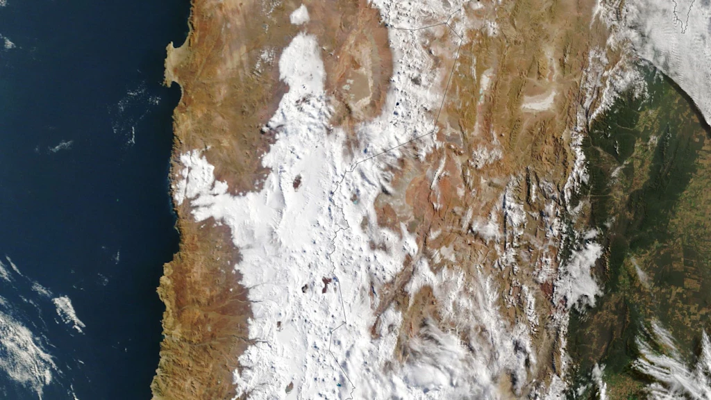 Schnee in der Atacama, der trockensten Wüste der Welt – dahinter steckt El Niño