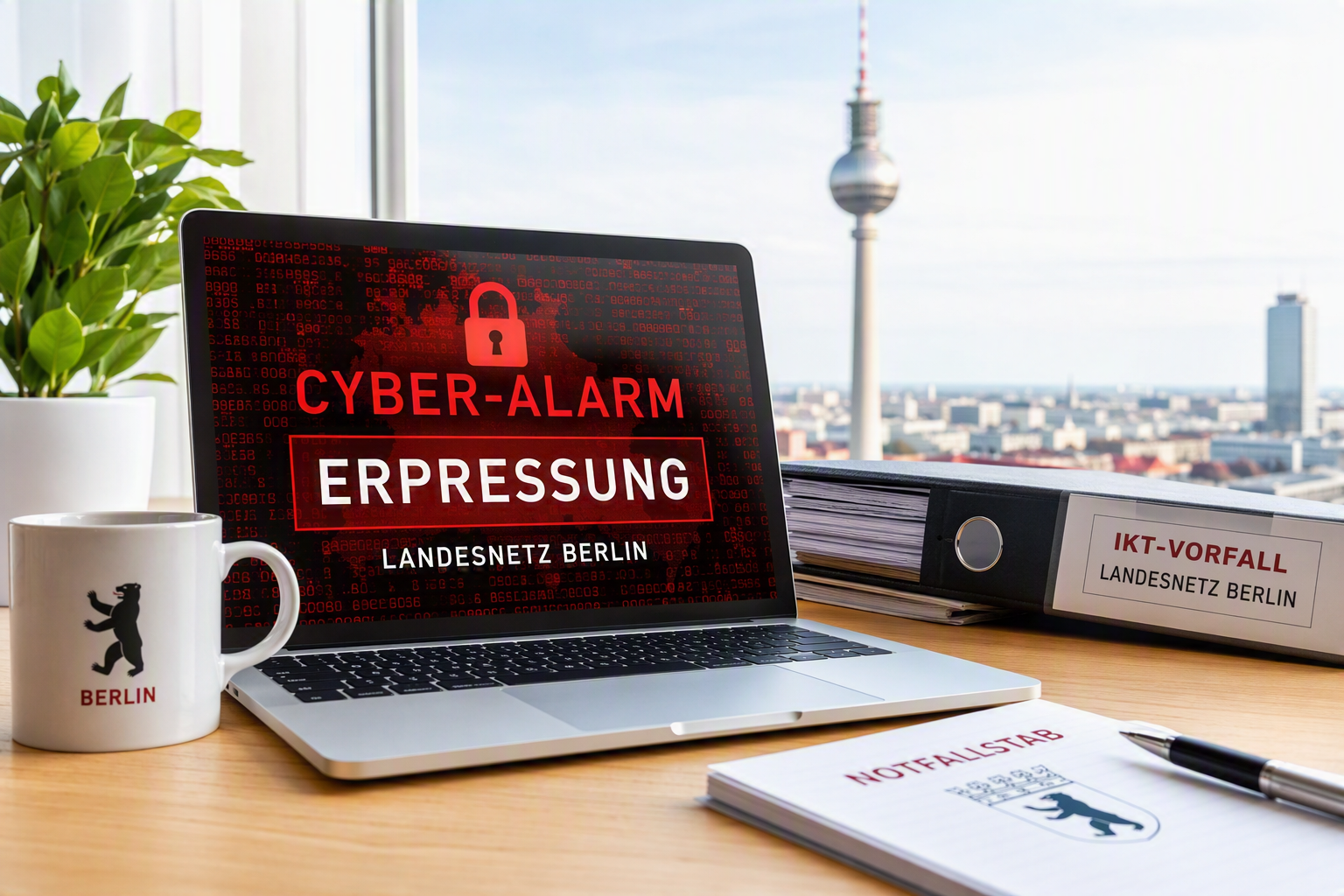 Erpressung gegen Berlin: Hacker drohen nach Datenklau