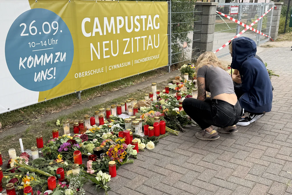 Nach Messerangriff in Neu Zittau: Kinder weinen um getötete Schülerin und ihren Horterzieher Philipp
