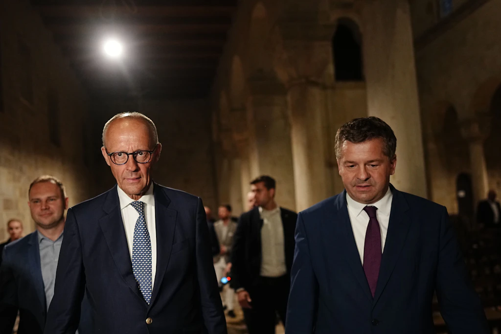 Merz wirbt im Harz für die CDU in Sachsen-Anhalt