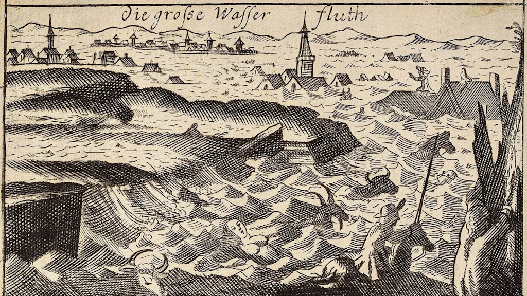 Magdalenenflut 1342: Wie eine schlimme Hochwasserserie Mitteleuropa verwüstete