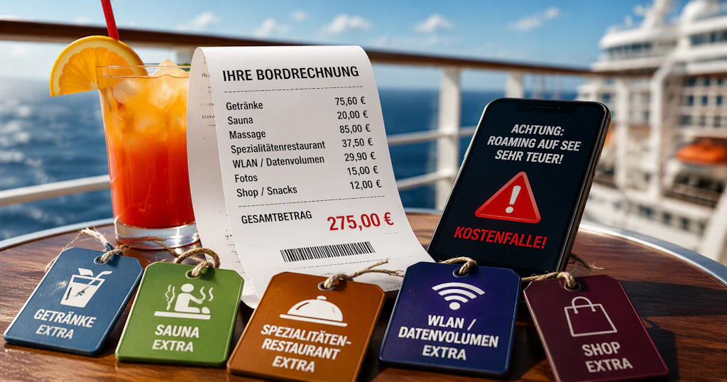 Achtung Urlauber! Diese versteckten Kosten sollten Kreuzfahrtgäste kennen