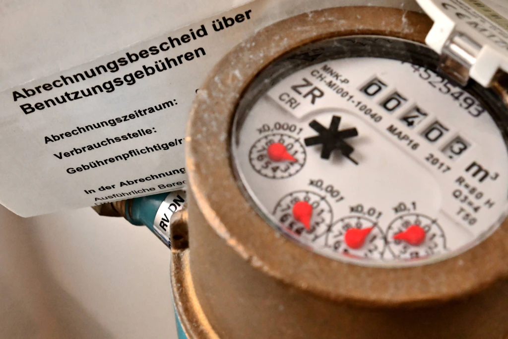 Der Wasserzähler wurde für den Bürgergeld-Bezieher zum Beweismittel. Für das gesamte Jahr 2024 standen dort nur vier Kubikmeter. (Symbolbild)