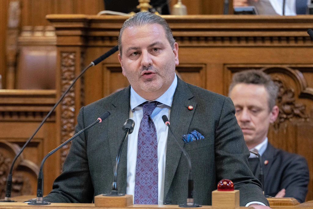 Der Wiener FPÖ-Landtagsabgeordnete Leo Lugner