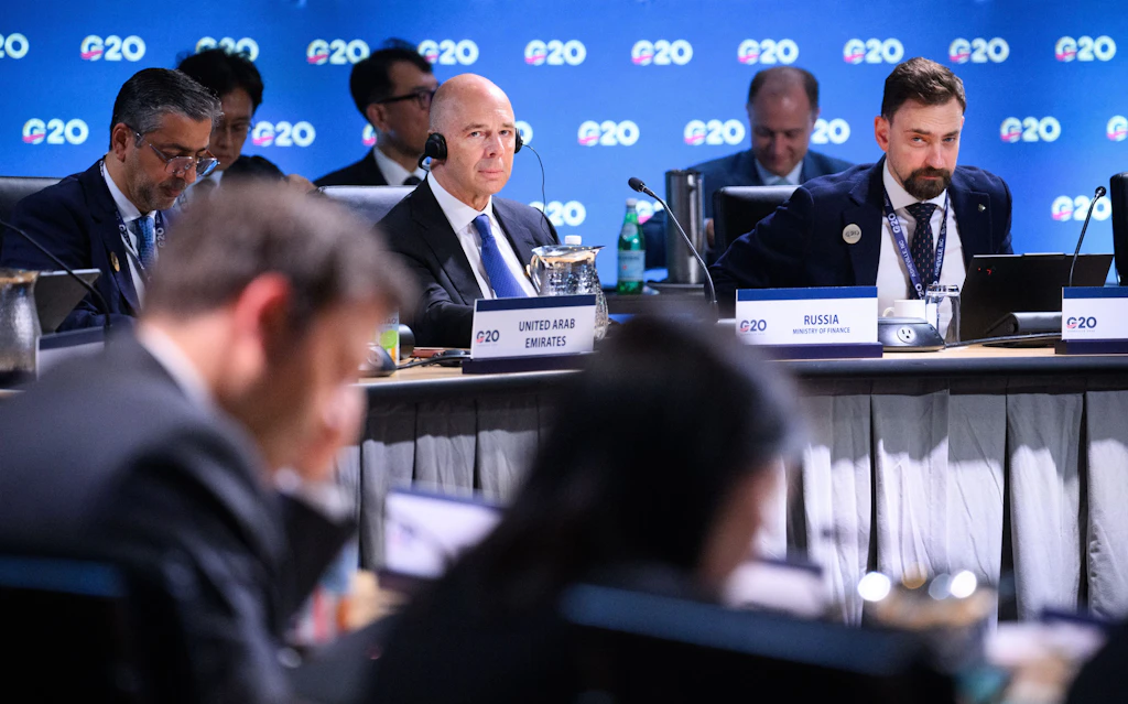 Klingbeil verweigert Gruppenfoto mit Siluanow beim G20-Finanzministertreffen