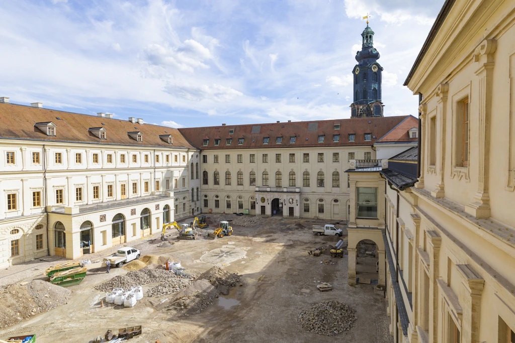Nach acht Jahren hinter Bauzäunen: Weimars Stadtschloss öffnet wieder