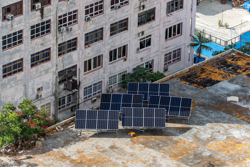 Solaranlagen in Kuba: Zumindest ein bisschen Strom.