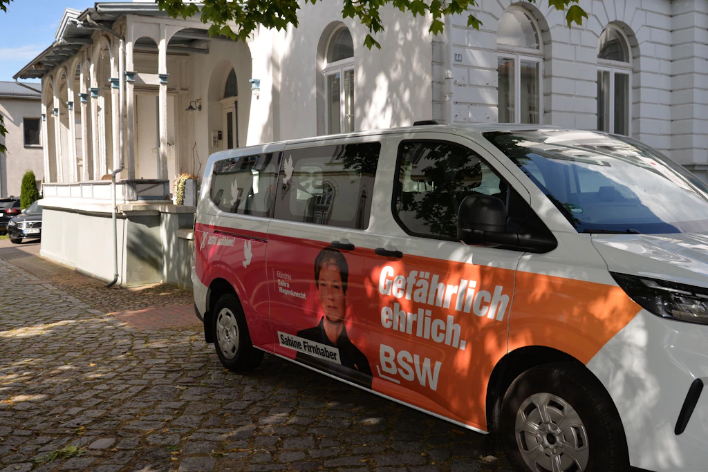 Für das BSW in Mecklenburg-Vorpommern tritt auch Sabine Firnhaber als Spitzenkandidatin an.
