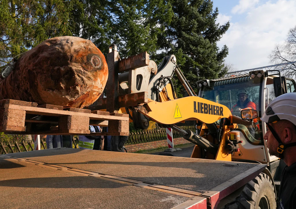 500-Kilo-Weltkriegsbombe in Oranienburg entschärft