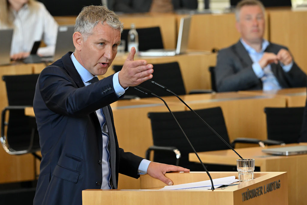 Björn Höcke ist der Fraktionschef der AfD im Landtag von Thüringen.