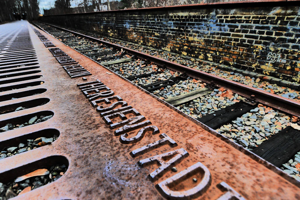 Mahnmal Gleis 17 am ehemaligen Güterbahnhof Berlin-Grunewald zum Gedenken an die von hier deportierten Juden