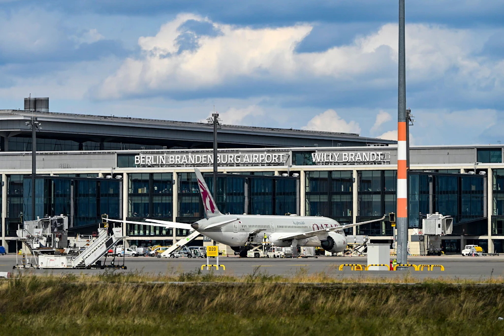 Terminal 1 des BER musste an diesem Donnerstagabend geräumt werden.