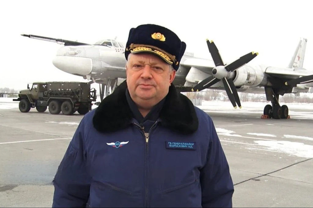 Der russische Generalmajor Nikolai Warpachowitsch auf einer undatierten Aufnahme des Verteidigungsministeriums.