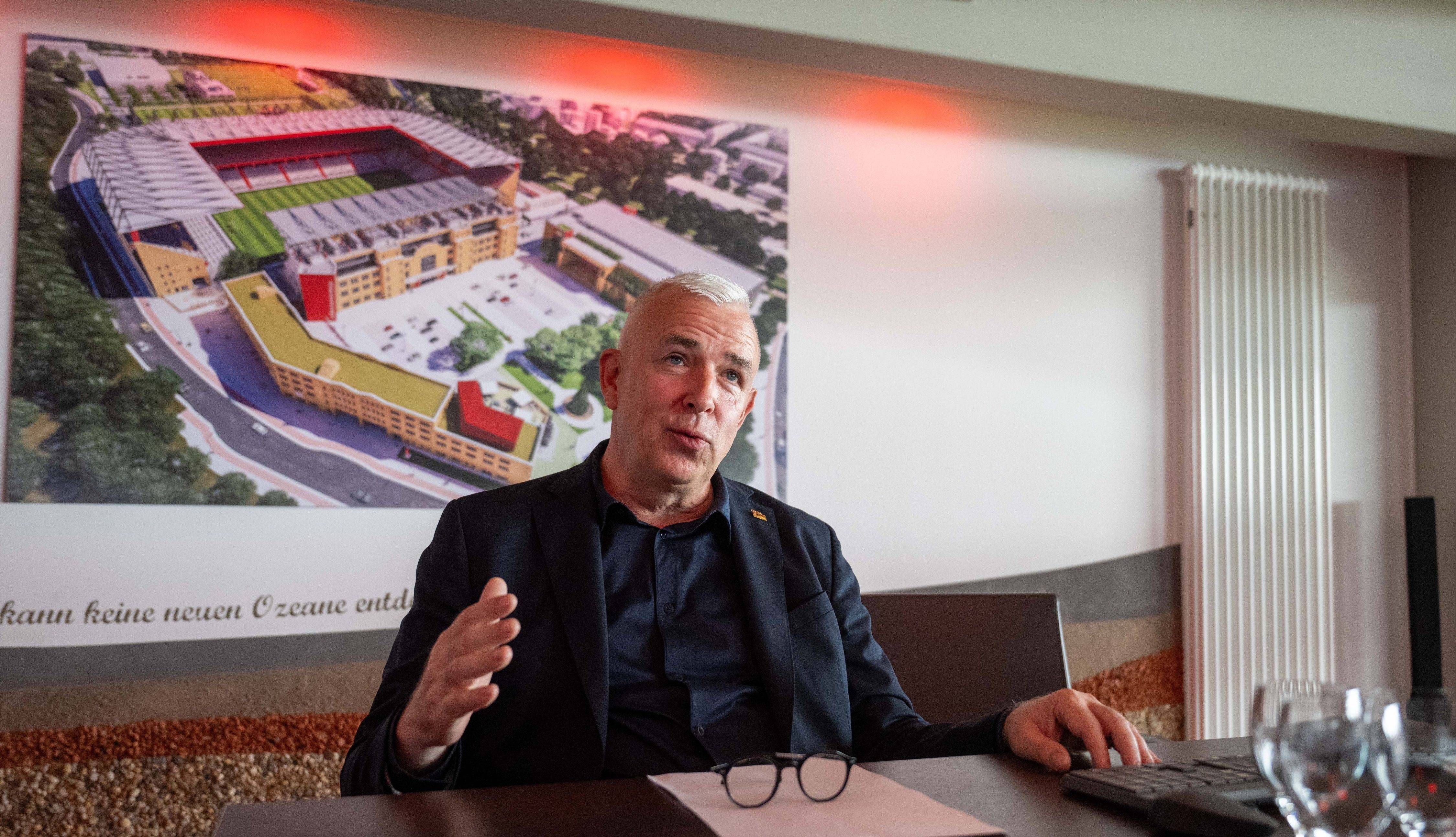 Ein halbes Jahr später und länger: 1. FC Union Berlin verkündet neuen Stadionplan