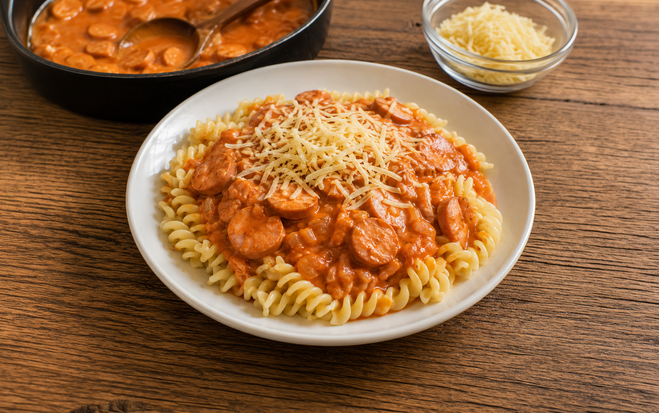 Wurstgulasch mit Nudeln wie früher: Nach diesem Rezept koche ich ihn am liebsten
