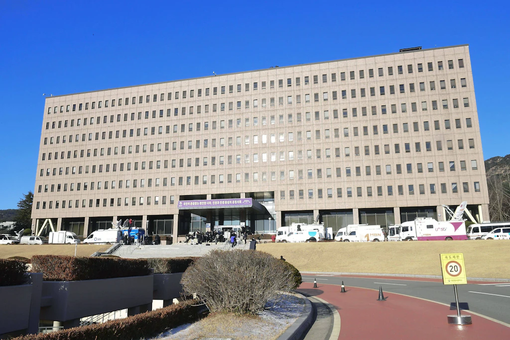 Das südkoreanische Justizministerium nahe Seoul