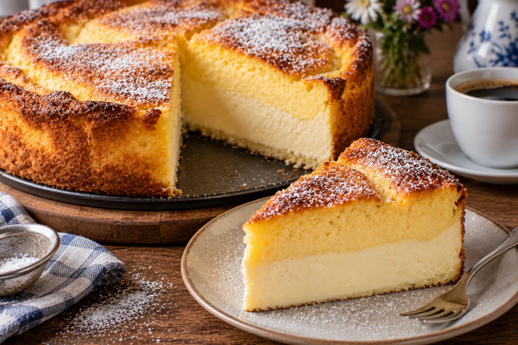 Eierschecke versüßt Ihnen garantiert den Sonntag. Und auch wenn der Kuchen schwierig aussieht, bekommen Sie ihn in Ihrem Ofen garantiert wunderbar hin!