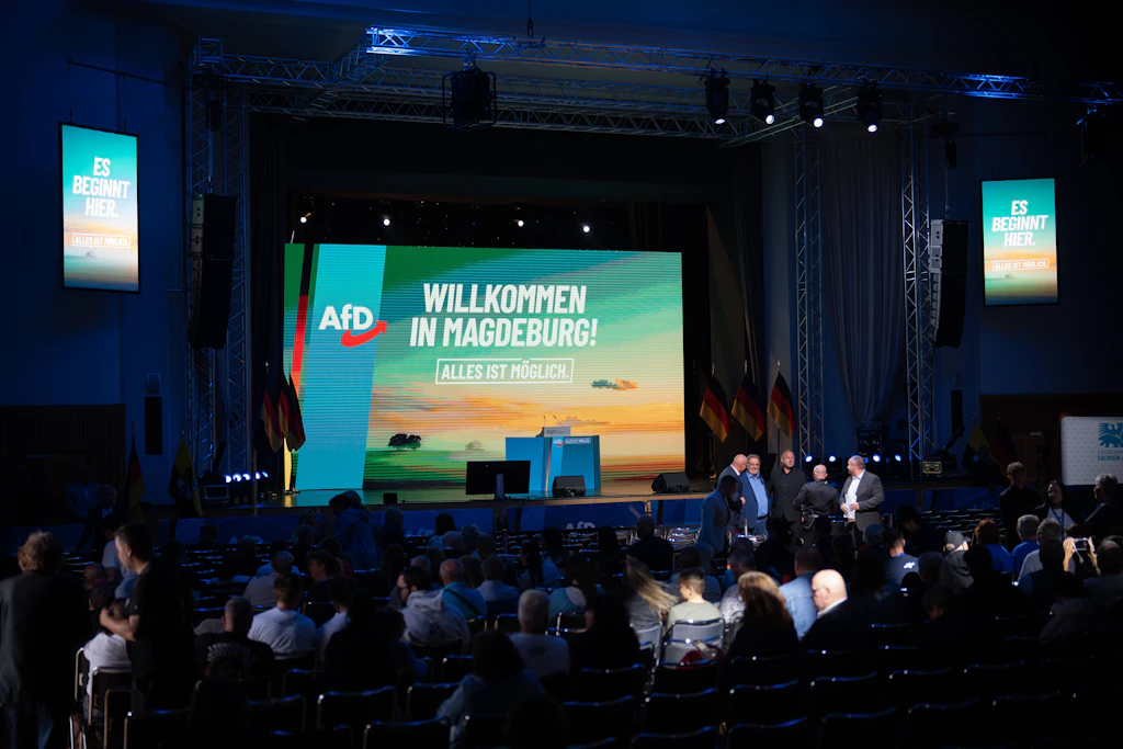 „Alles ist möglich“ verspricht die AfD bei ihrer Abschlussveranstaltung.
