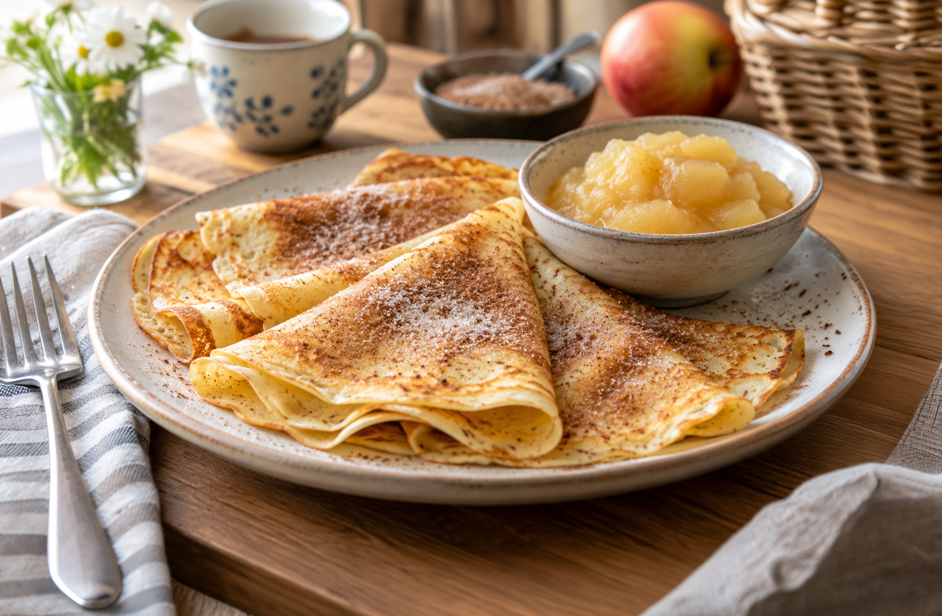 Herrlich lockere Pfannkuchen für das Frühstück am Sonntag – das Rezept