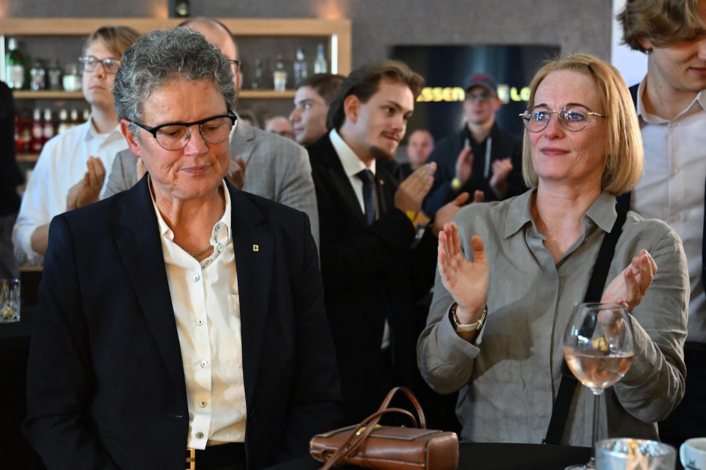 Die FDP ist mit Spitzenkandidatin Lydia Hüskens (l.) an der Fünf-Prozent-Hürde gescheitert