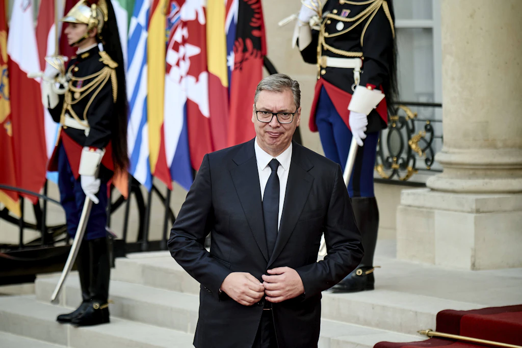 Aleksandar Vučić, seit 2017 Präsident Serbiens, von 2014 bis 2017 bereits Minsterpräsident