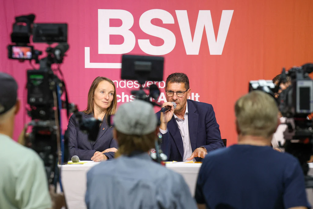 Keine „Spielereien“: BSW will Landtagspräsidenten der AfD wählen