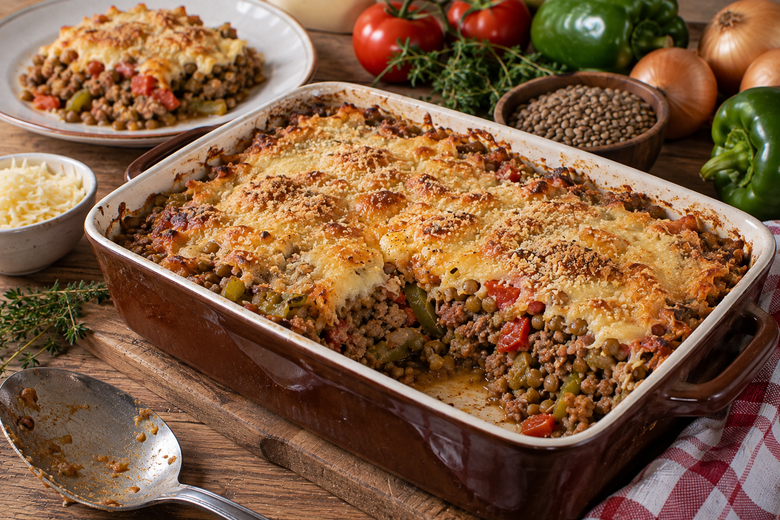 Rezept für Linsenauflauf: Dieses Ofengericht macht Eintopf-Fans glücklich
