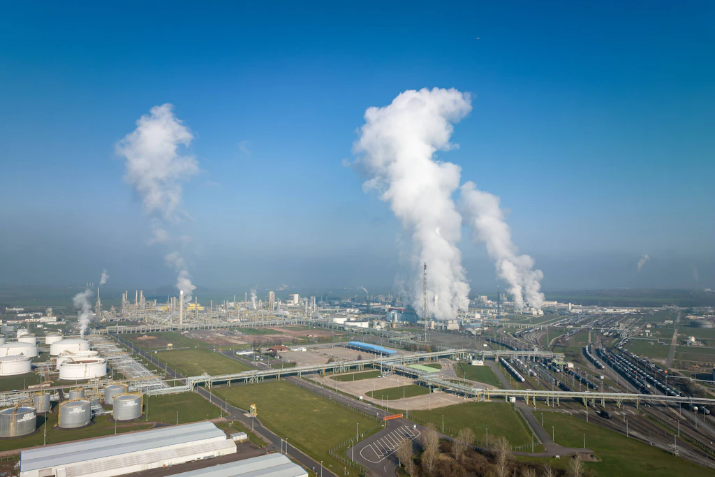 Chemiepark Leuna mit der TotalEnergies Raffinerie Mitteldeutschland, die durch das Aus von Leuna Polyamid einen Abnehmer verliert.