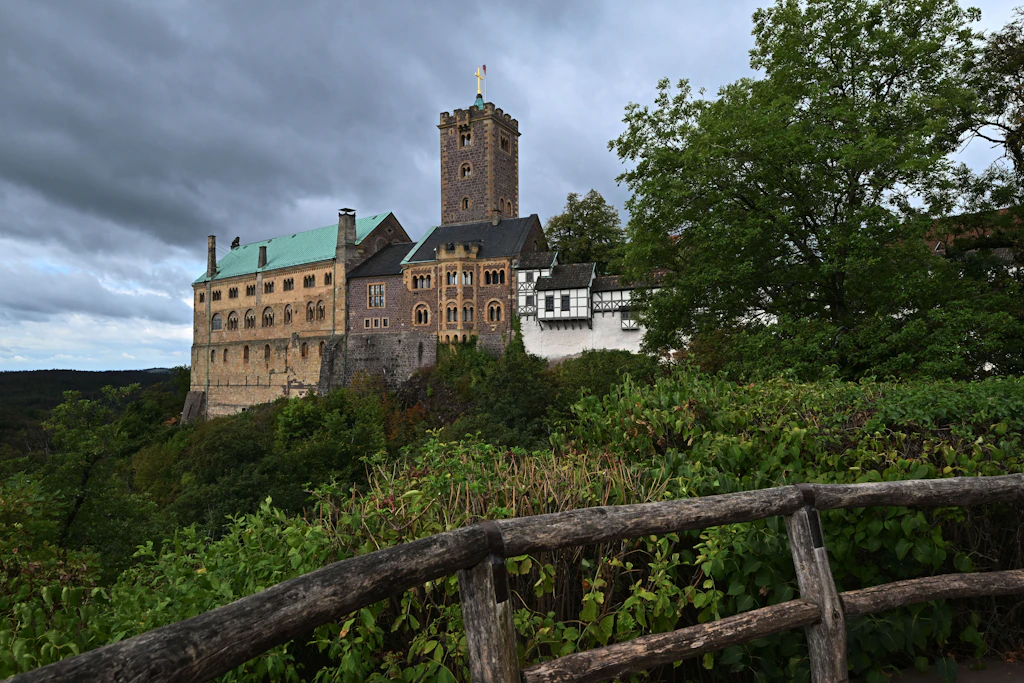 Die Wartburg bei Eisenach.