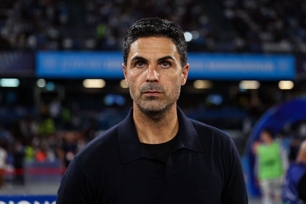 Arsenal-Coach Mikel Arteta könnte auf der Suche nach Verstärkungen in der Offensive bei Kevin Schade fündig werden.