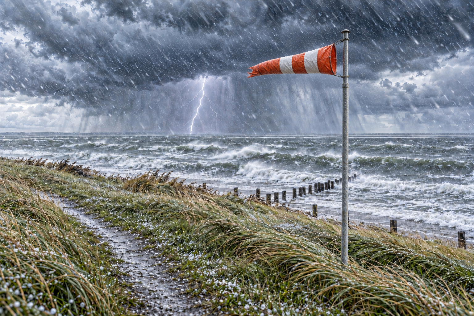 Kältegewitter, Schnee „nicht unwahrscheinlich“: Hier fallen jetzt erste Flocken
