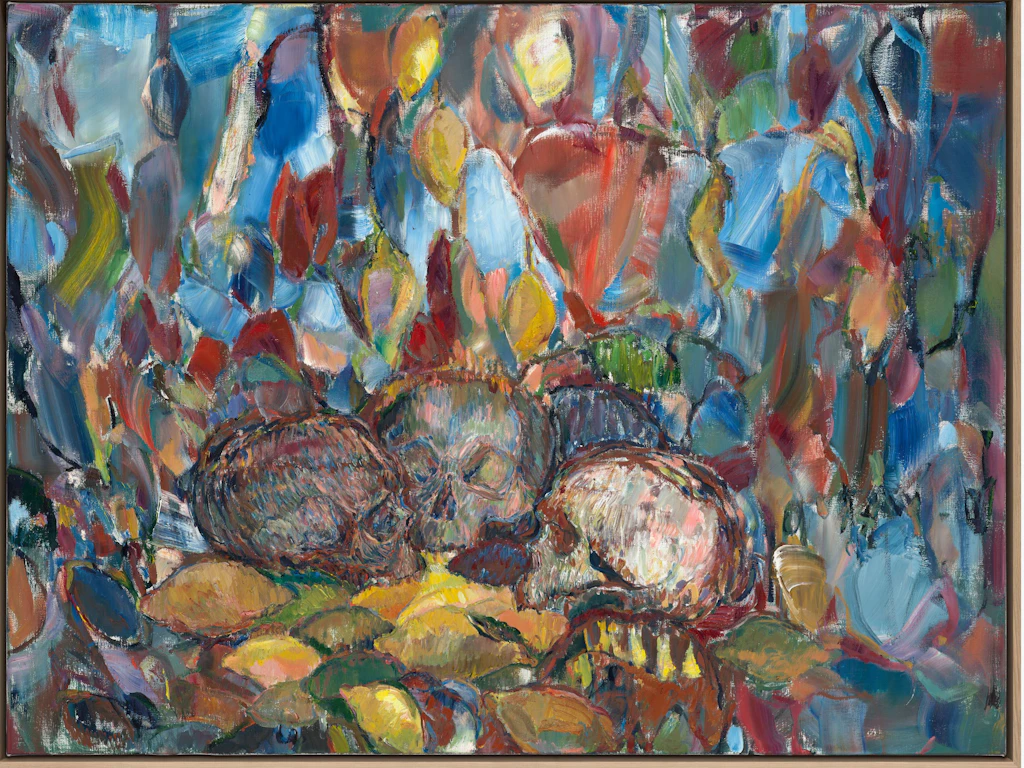 Memento mori: „Teach us to number our days“ II, 2026, Öl auf Leinwand