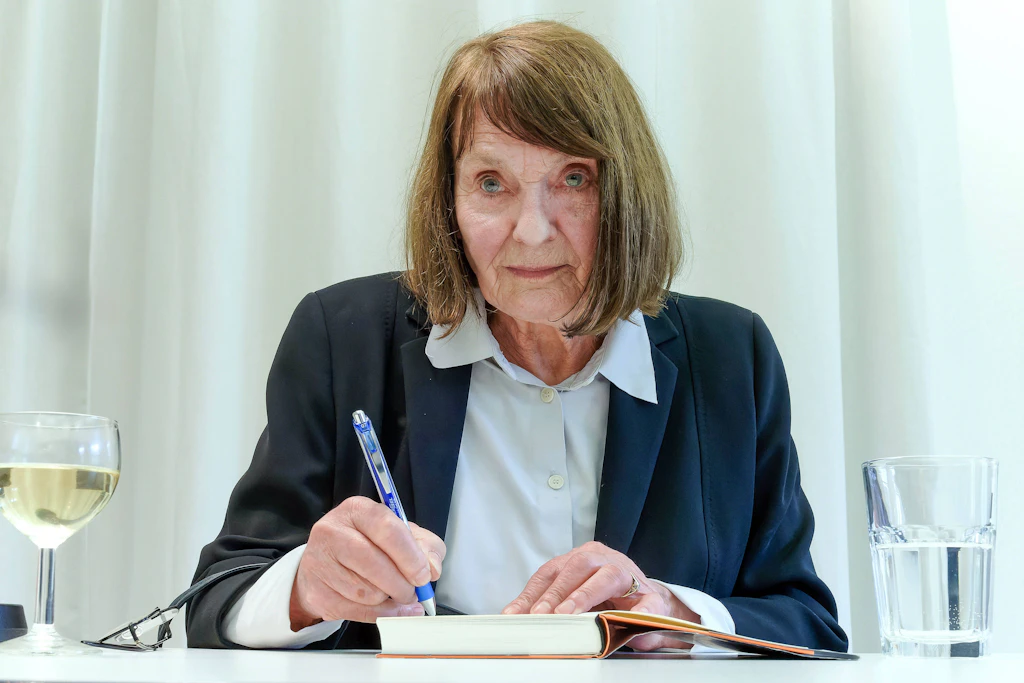 Monika Maron bei einer Matinee des Brandenburgischen Literaturbüros in Potsdam