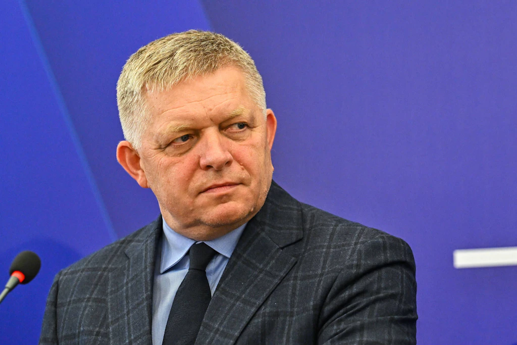 Der Ministerpräsident der Slowakei, Robert Fico