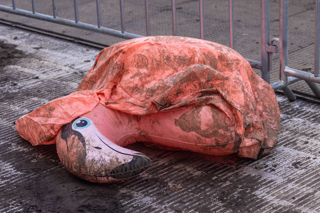 Flamingo hat Wacken nicht überlebt.