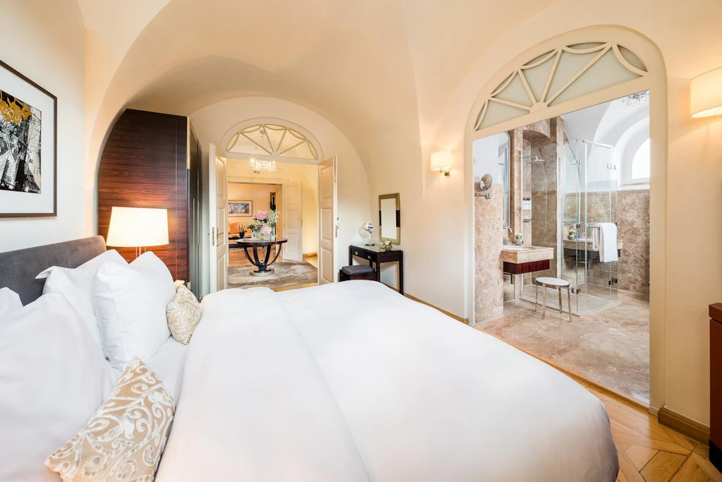 Hier lässt sich stilvoll nächtigen: im Mandarin Oriental Prague